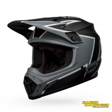 Nón BELL MX-9 MIPS TWITCH MATTE BLACK/GRAY/WHITE